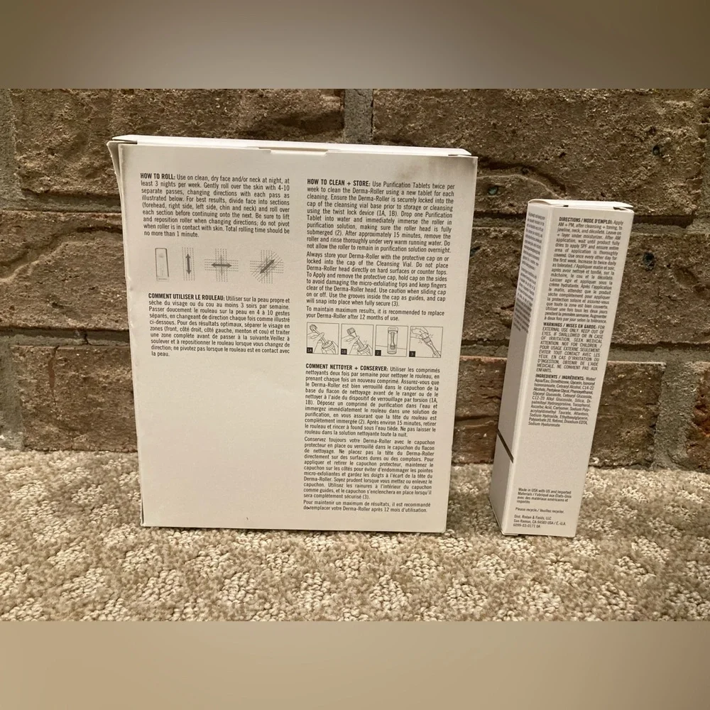 New in Box -Rodan + Fields Amp MD Derma-Roller Kit - Picture 2 of 4